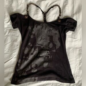 Gothic punk top
